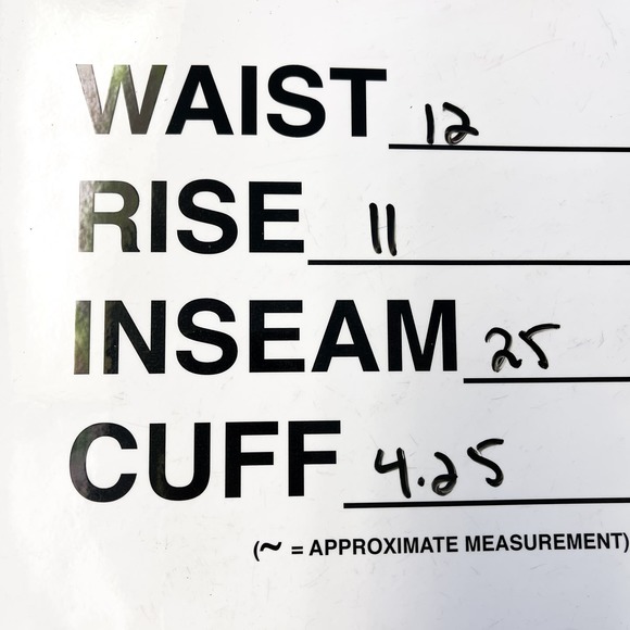 A. Brand Brazilian Brand (36) Fits W24 Leather Cargo Jogger Pants Beige Womens - Picture 11 of 12